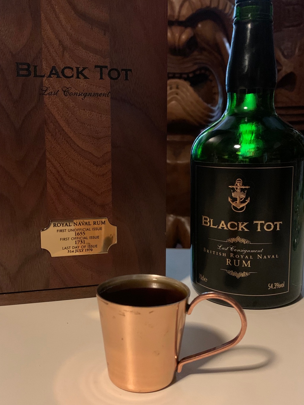 Black Tot “Last Consignment” British Royal Navy Rum – 54.3%